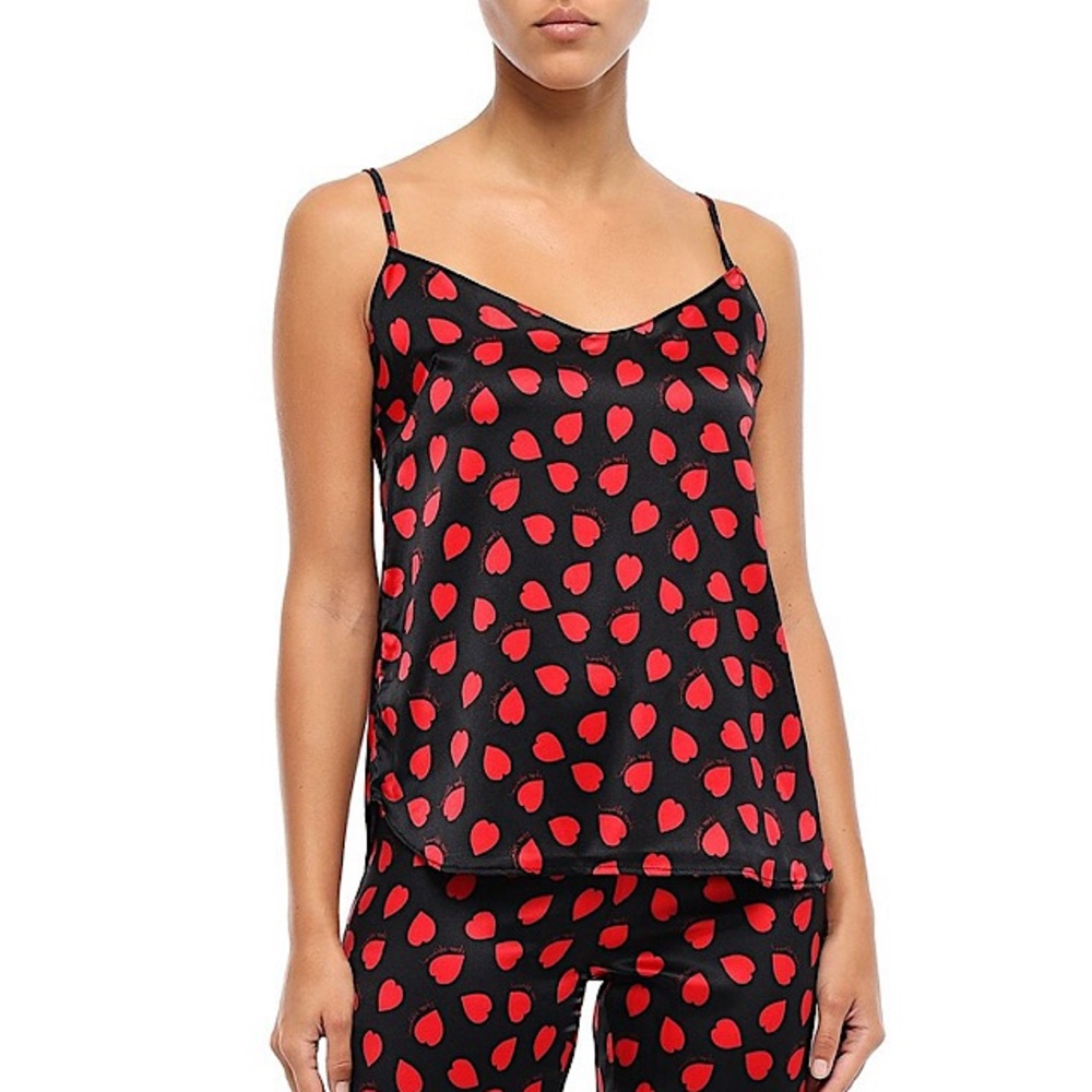 Stella McCartney Tara Tickling printed silk-blend satin camisole –– NWT